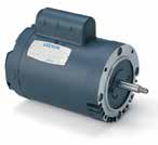 110382.00, 3/4 HP, 1200 RPM, 56C FR, DP, 115/208-230 Vac, 1 PH, C-Face Less Base, General Purpose