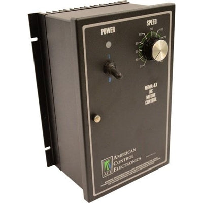 American Controls PWL440-10, Line Voltage DC Drive, 230 Vac Input, 0-180/240 Vac Output, 1/2 - 2 Hp, Nema 1, PMDC Brushed Motors
