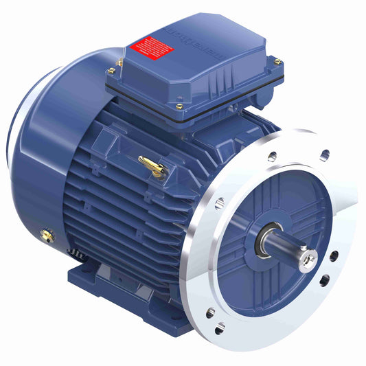 Marathon Electric R822, 3 Hp- 2.2 Kw, 1800 Rpm, DF100LD FR, TEFC, 230/460 Vac, 3 PH, Rigid Base, B5 Flange, AC Metric Motor