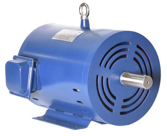 North American Electric PE143T-1.5-2-ODP, 1.5 HP, 3600 RPM, 143T Frame, 208-230/460V, 3PH, NEMA Design B, 60HZ, 1.15 S.F., ODP, Gen Purp, Rolled Steel, Prem Eff, Inverter Duty