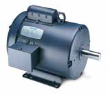 Leeson Electric 113770.00, 2 HP, 1800 RPM, 56HZ FR, DP, 230 Vac, 1 PH, Rigid Base, Premium Efficiency