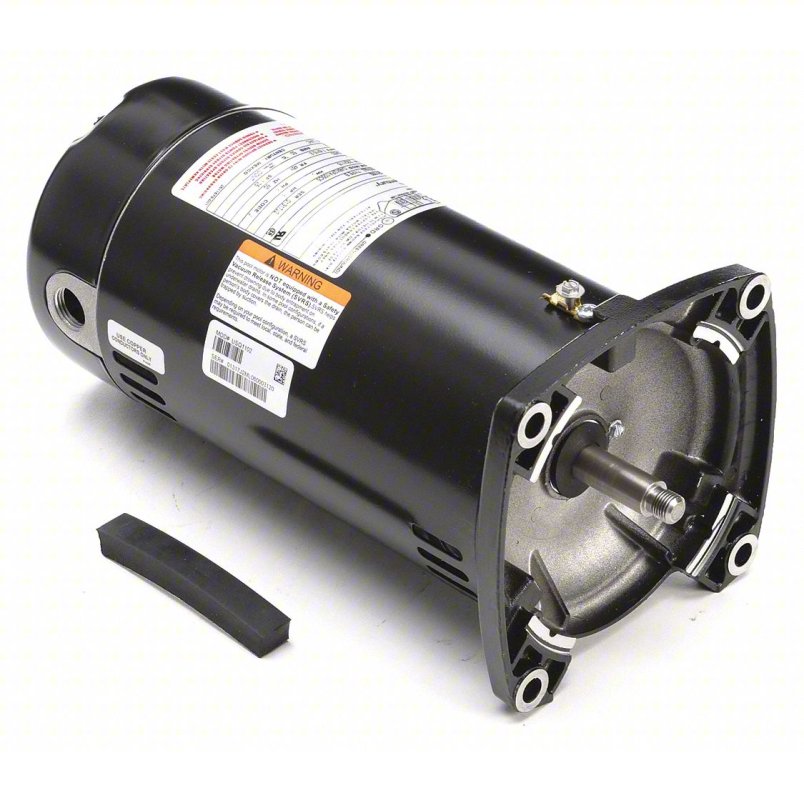 Century SQS1152R,  1 1/2 Hp, 3600 Rpm, 5-5/8" Diameter (48 Frame), 230 Vac, 1 PH, ODP, Two Compartment, Two Speed, High Service Factor, Square Flange, Pool (In Ground),  Full Rated Motor