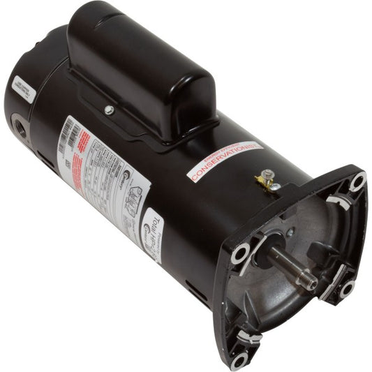 Century SQS1202R,  2 Hp, 3600 Rpm, 5-5/8" Diameter (48 Frame), 230 Vac, 1 PH, ODP, Two Compartment, Two Speed, High Service Factor, Square Flange, Pool (In Ground),  Full Rated Motor