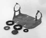 A283, KIT 283, 9-5/8" Base Length, Resilient Mounting Kit