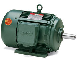 170140.60, 10 HP, 1800 RPM, 215T FR, TEFC, 208-230/460 Vac, 3 PH, Rigid Base, General Purpose