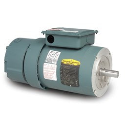 Baldor Electric VEBM3554T-D, 1 1/2 Hp, 1800 RPM, 145TC FR, 230/460 Vac, 3 PH, TEFC, C-Face, Footless, D-Series Brake Motor