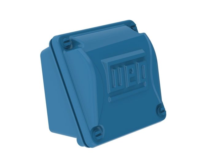 Weg Electric, TBX-E250-S, TBX 250 NEW ROLED STEEL 1 1/4in., J2, Terminal Box, IP55, 12705732