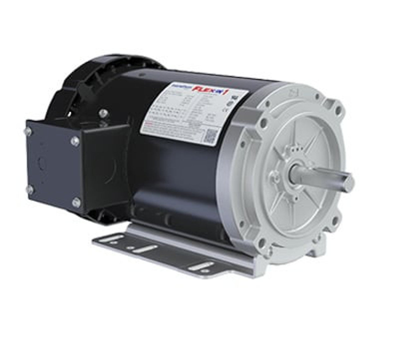 FX02BK003, 2 HP, 1800 RPM, 56H FR, DP, 208-230/460 Vac, 3 PH, Rigid Base, General Purpose