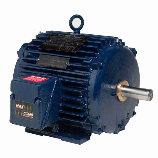Marathon Electric U1876, 50 Hp, 1800 Rpm, 326TV, 230/460 V, 3 PH, TEAO, Rigid Base, Cooling Tower, Severe Duty Motors, 326TTTS16533.