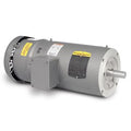 VBM3558, 2 Hp, 1800 Rpm, 56C FR, 208-230/460 Vac, 3 PH, TEFC, C-Face, Footless, Brake Motor.