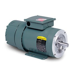 VBNM3554-D, 1 1/2 Hp, 1800 RPM, 56C FR, 208-230/460 Vac, 3 PH, TENV, Foot Mounted, D-Series Brake Motor,