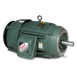Baldor Electric VECP3660T-4, 3 Hp, 3600 Rpm, 182TC FR, 460 Vac, 3 PH, TEFC, C-Face, Footless, Severe Duty Motor,