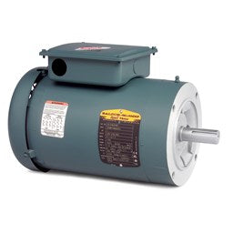 Baldor Electric VEUHM3546T-5, 1 Hp, 51800 Rpm, 143TC FR, 75 Vac, 3 PH, TEFC, C-Face, Footless, Unit Handling Motor