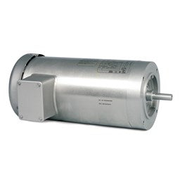 Baldor Electric VSSEFWDM3546, 1 Hp, 1800 RPM, 56C FR, 230/460 Vac, 3 PH, TEFC, C-Face, Footless, Washdown Duty Motor,