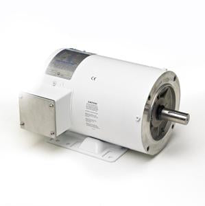 Marathon Electric N567, 1/2 Hp, 1800 Rpm, 56C FR, 208-230/460 Vac, 3 PH, Totally Enclosed, C-Face Footed, White Epoxy Washdown Duty, 56T17V5336.