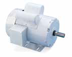 131571.00, 2 HP, 1800 RPM, 182T FR, TEFC, 115/208-230 Vac, 1 PH, Rigid Base, Washguard