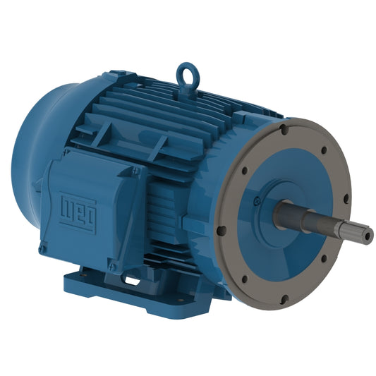 Weg Electric 01012ET3E256JP-W22, 10  Hp, 254/6JP Frame,1200 RPM, 230/460//380 Vac, TEFC, 3 PH, Foot-Mounted, W22 Close Coupled Pump JP.