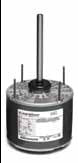 Marathon Electric X087, 1/4 Hp, 1075/1 Rpm, 48Y FR,  208-230 Vac, 1 Ph, Thru-Bolt, Shaft Up or Horizontal, Condenser Fan/Heat Pump, PSC, Open Air Over, 48A11O2029.