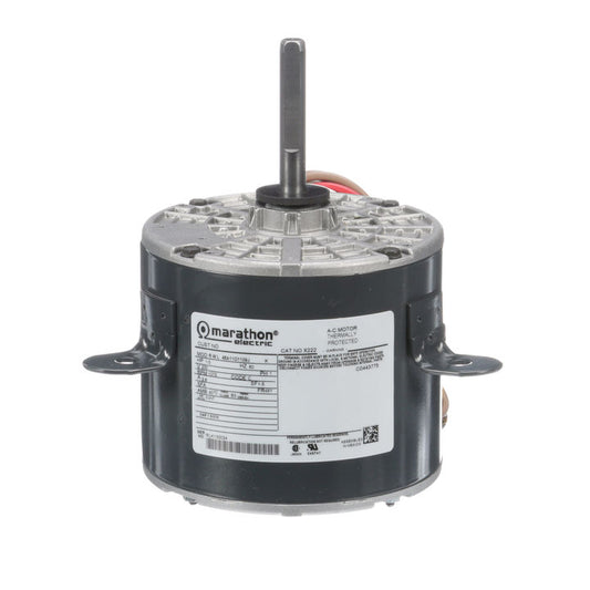 Marathon Electric X222, 1/3 Hp, 1075/2 Rpm, 48Y FR, 230 Vac, 1 PH, OEM: Carrier, PSC, Open Air Over, 48A11O1109.