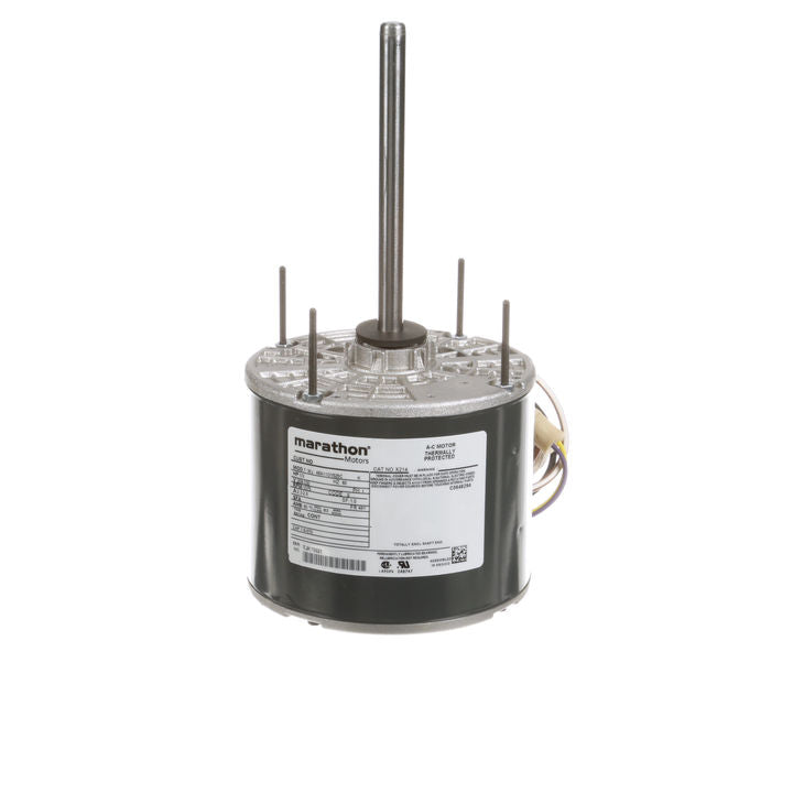 Marathon Electric X910, 1/4 Hp, 1800/1200 Rpm, 48YZ FR, 115 V, 1 PH, TEAO, Direct Drive-Thru Bolt, Farm Duty, Auto Overload, Two Speed, 48S17T366.