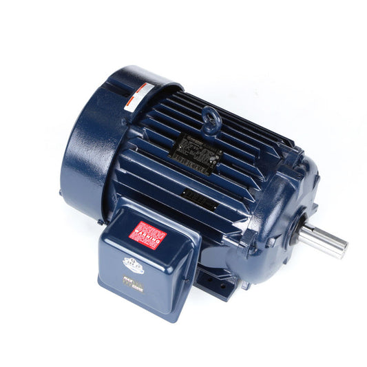 Marathon Electric Y570, 30 Hp, 1800 Rpm, 286T FR, 230/460 V, TEFC, Rigid Base, Inverter Duty, Blue Max 2000, 286THFNA8028.