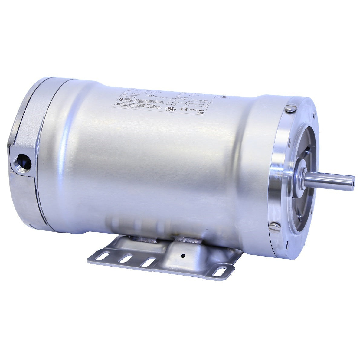 Weg Electric 1321007113, 3/4  Hp, 1800/1500 Rpm, 56C Frame, 230/460 Vac, TENV, Foot-mounted, HydroDuty Standard Efficiency.
